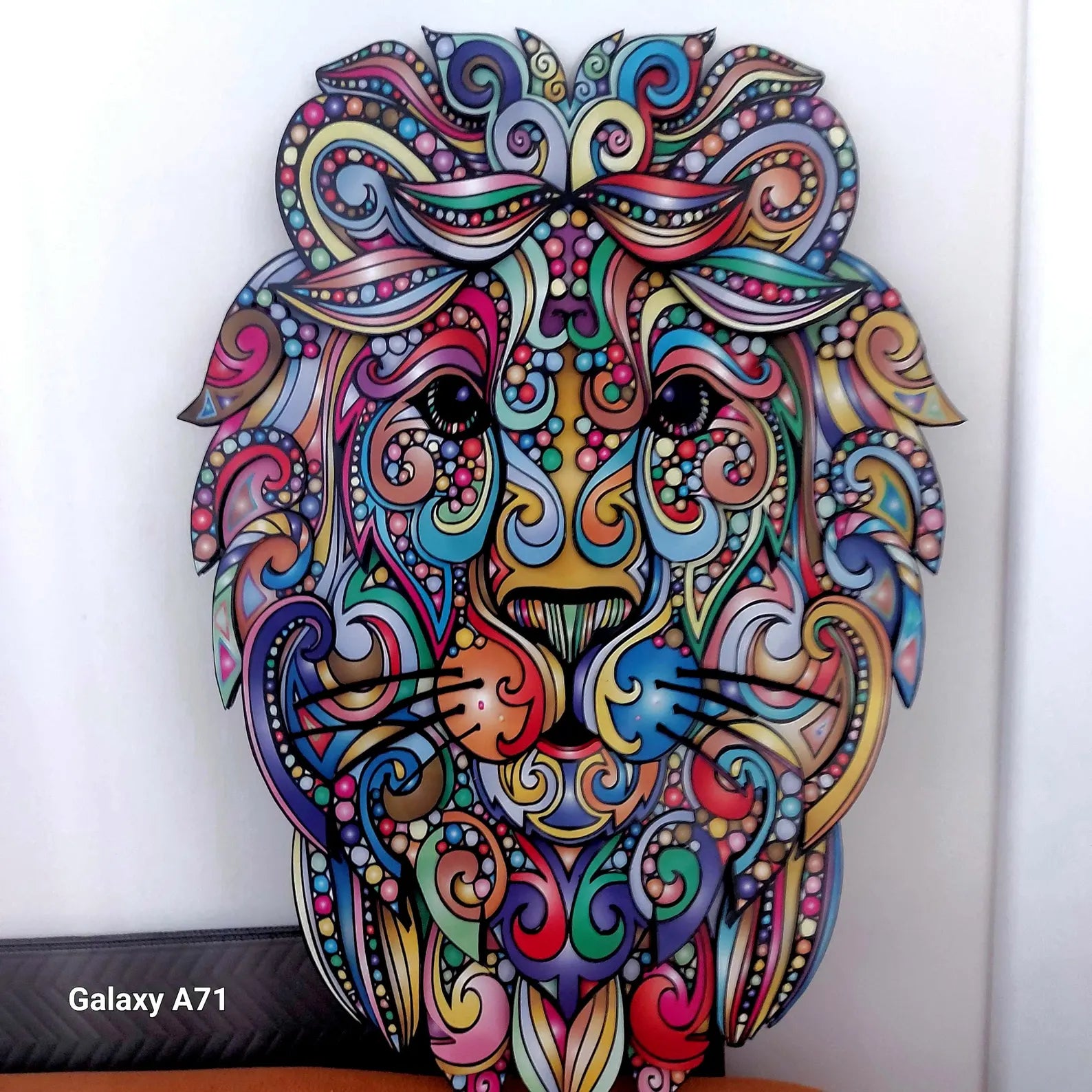 Psychedelic Lion Art